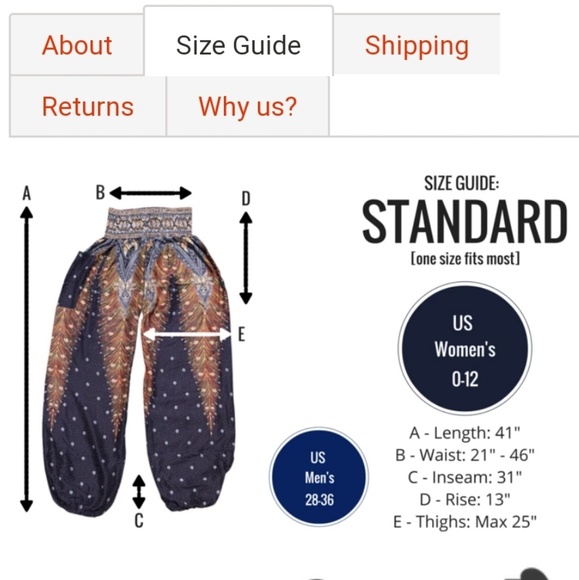 Elephant harem pants - Picture 7 of 8